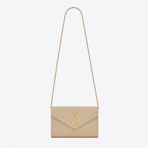 MONOGRAM CHAIN WALLET.